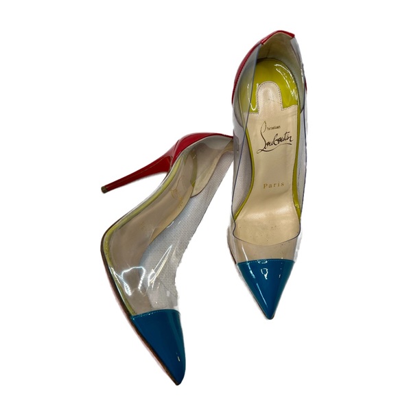 Christian Louboutin | multicolor | Plastic Heels - Picture 8 of 9